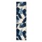 World Rug Gallery Vicenza Tropical Floral Indoor/Outdoor Runner Rug 2' x 7' Navy 8011NAVY2X7 - alternate 3
